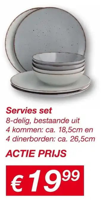 Kik Servies Set aanbieding