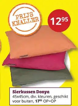 Tuinland Sierkussen Donya aanbieding