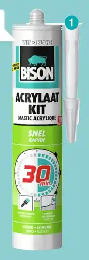 Enorm Bison Acrylaatkit aanbieding