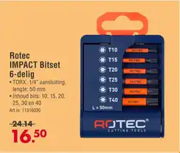 Enorm Rotec Impact Bitset aanbieding