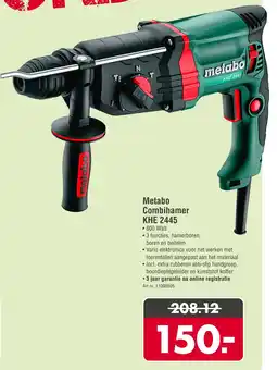 Enorm Metabo Combihamer KHE 2445 aanbieding