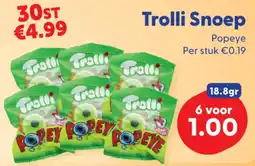 Die Grenze Trolli Snoep Popeye aanbieding