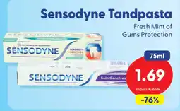 Die Grenze Sensodyne Tandpasta aanbieding