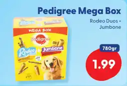 Die Grenze Pedigree Mega Box aanbieding