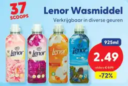 Die Grenze Lenor Wasmiddel aanbieding