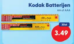 Die Grenze Kodak Batterijen aanbieding