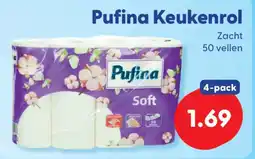 Die Grenze Pufina Keukenrol aanbieding