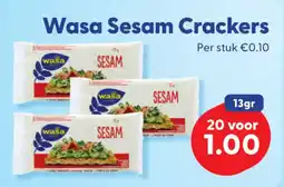 Die Grenze Wasa Sesam Crackers aanbieding