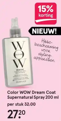Etos Color WOW Dream Coat Supernatural Spray aanbieding