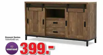 Budget Home Store Dressoir Santos aanbieding