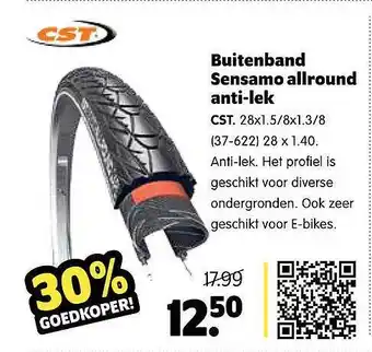 Plentyparts Buitenband Sensamo Allround Anti-Lek CST aanbieding