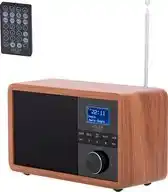 Bol.com Adler AD 1184 - Retro DAB+, RDS en FM radio - afstandsbediening - Bluetooth - LCD display aanbieding