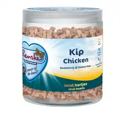 Pets Place Renske Gezonde Beloning Mini Hartjes - Verwensnacks - Kip Wortel 300 g aanbieding