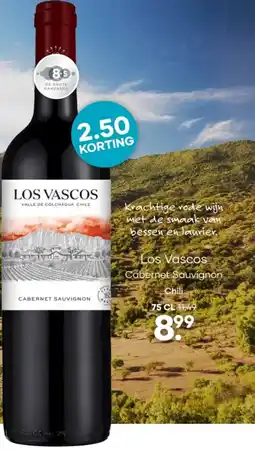 Mitra Los Vascos Cabernet Sauvignon aanbieding