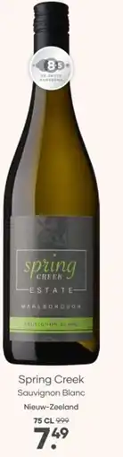 Mitra Spring Creek Sauvignon Blanc aanbieding