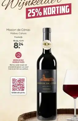 Mitra Mission de Cénac Malbec Cahors aanbieding