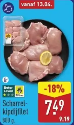 ALDI Scharrel Kipdijfilet aanbieding