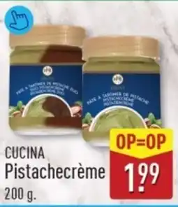 ALDI Cucina Pistachecrème aanbieding