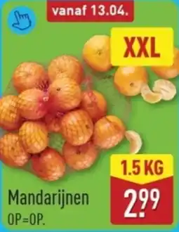 ALDI Mandarijnen XXL aanbieding