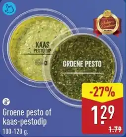 ALDI Groene pesto of kaas-pestodip aanbieding