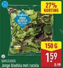ALDI Daylicious Jonge Bladsla met Rucola aanbieding