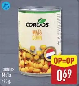 ALDI Coroos Maïs aanbieding