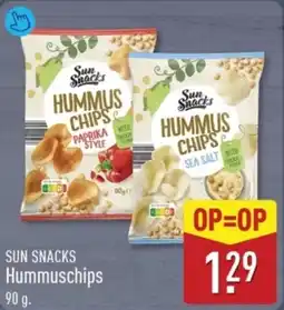 ALDI Sun Snacks Hummuschips aanbieding