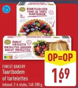 ALDI Finest Bakery Taartbodem aanbieding