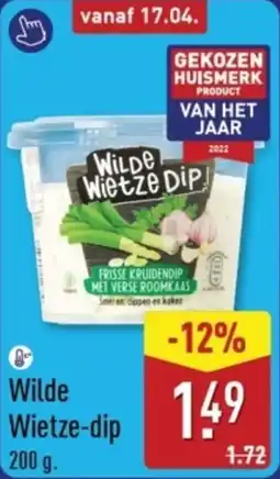 ALDI Wilde Wietze Dip aanbieding