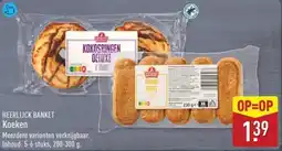 ALDI Heerlijck Banket Koeken aanbieding