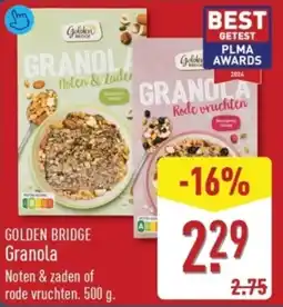 ALDI Golden Bridge Granola aanbieding