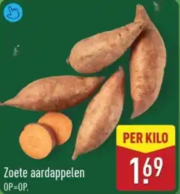 ALDI Zoete Aardappelen aanbieding