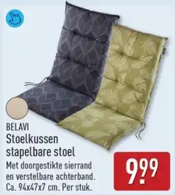 ALDI Belavi Stoelkussen Stapelbare Stoel aanbieding