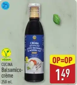 ALDI Cucina Balsamico Crème aanbieding
