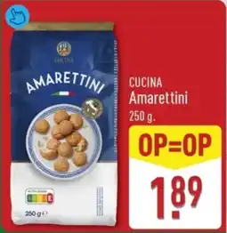 ALDI Cucina Amarettini aanbieding