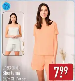 ALDI Up2fashion shortama aanbieding