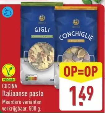 ALDI Cucina Italiaanse Pasta aanbieding