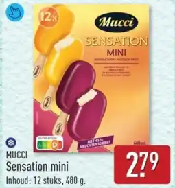 ALDI Mucci Sensation Mini aanbieding
