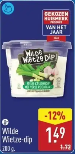 ALDI Wilde Wietze-dip aanbieding