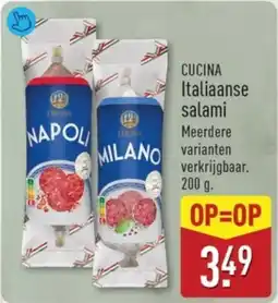 ALDI Cucina Italiaanse Salami aanbieding