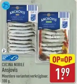 ALDI Cucina Nobile Ansjovis aanbieding