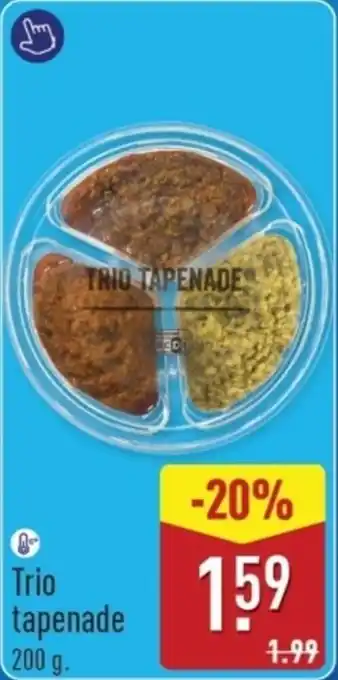 ALDI Trio tapenade aanbieding