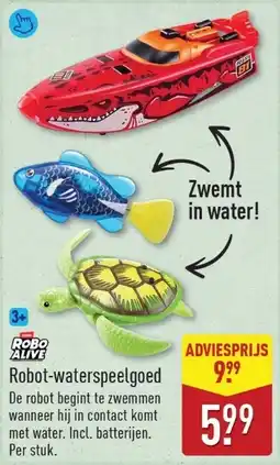 ALDI Robot Waterspeelgoed aanbieding