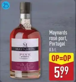 ALDI Maynards rosé port, Portugal aanbieding