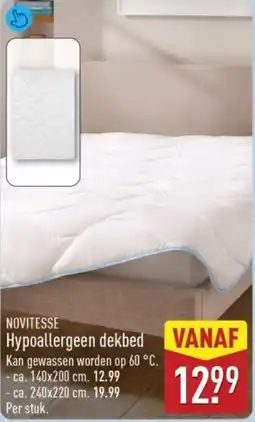 ALDI Novitesse Hypoallergeen Dekbed aanbieding