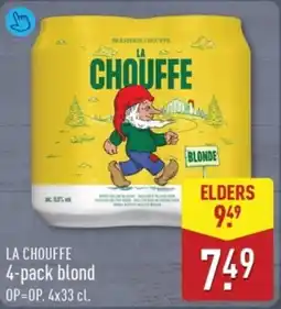 ALDI La Chouffe Blond aanbieding