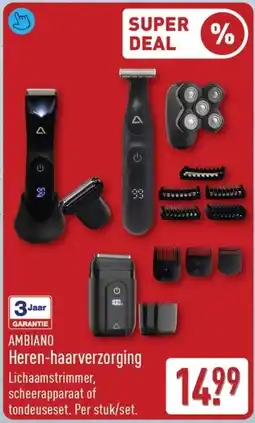 ALDI Ambiano Heren Haarverzorging aanbieding