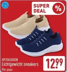 ALDI Up2fashion Lichtgewicht sneakers aanbieding