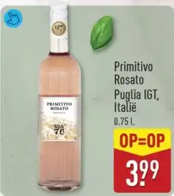 ALDI Primitivo Rosato Puglia IGT, Italië aanbieding