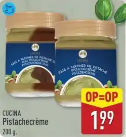 ALDI Cucina Pistachecrème aanbieding